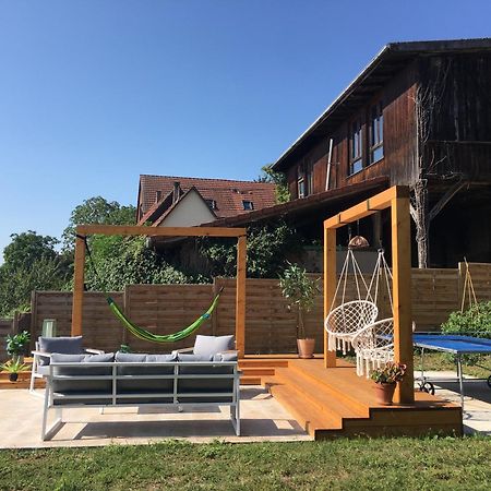 Au Relais De L'Histoire Gite Classe 4 Etoiles Oberbronn Esterno foto